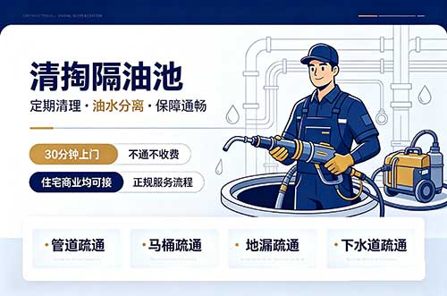雁塔清掏隔油池